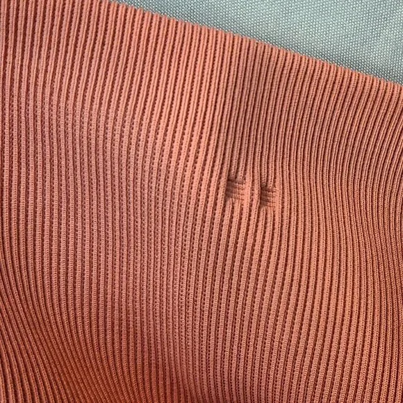 Gymshark Legging Mid Rise Coral Pink Womens Small - Picture 4 of 5